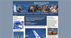 Desktop Screenshot of munkaruha-formaruha.hu